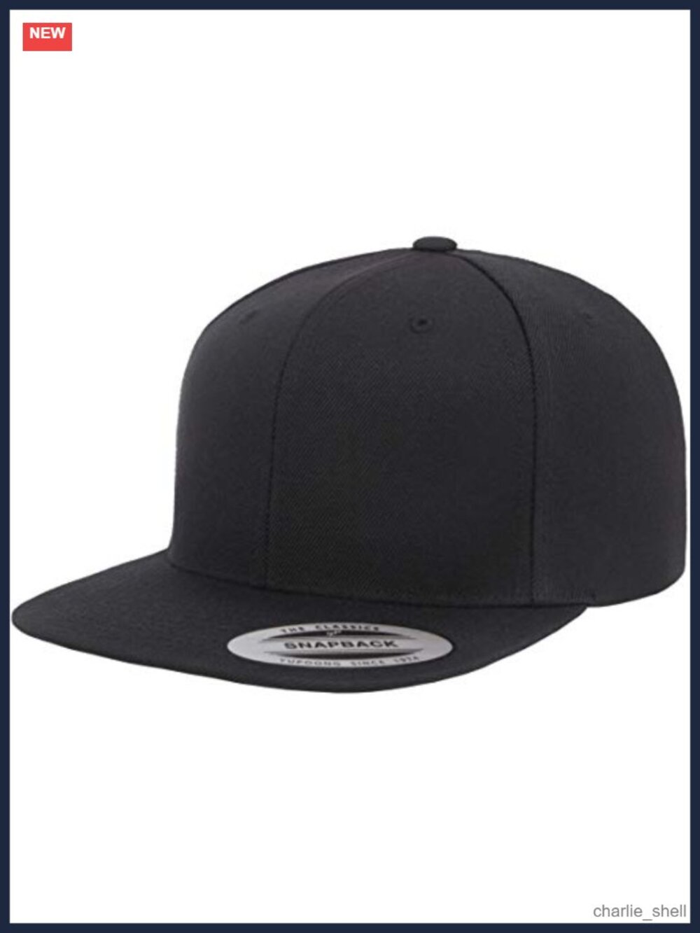 Flexfit YP Classics Premium Snapback Cap 2-Tone Structured Wool Blend